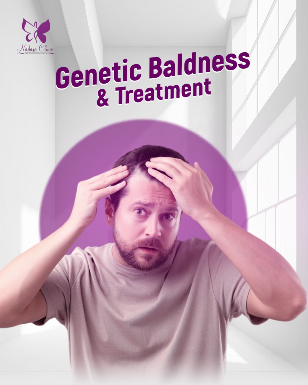 Genetic baldness and its treatment