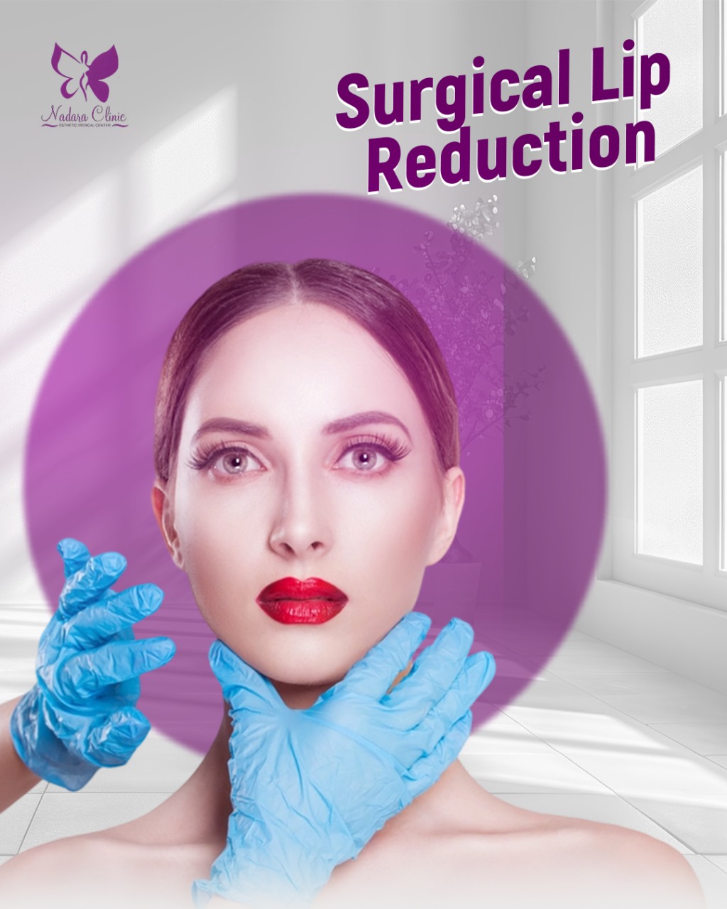 Surgical lip reduction