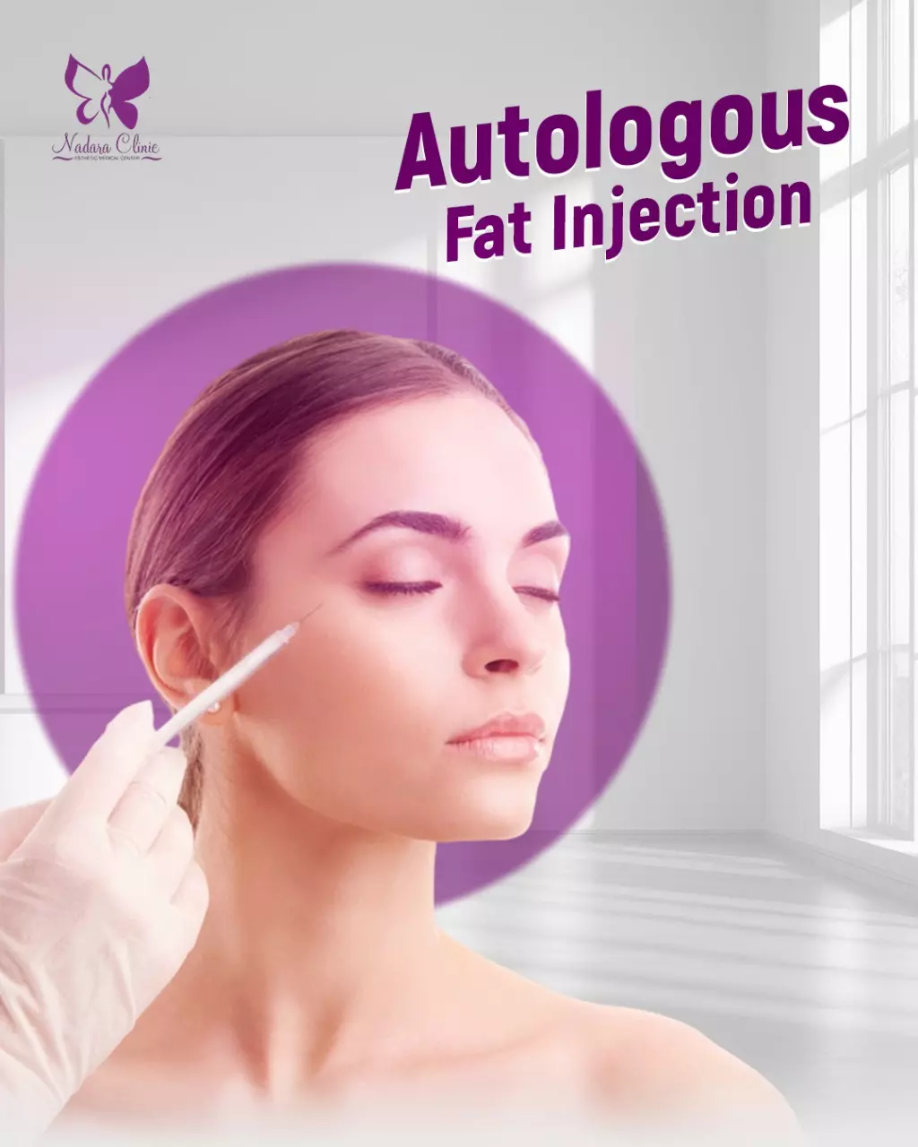 Autologous fat injection