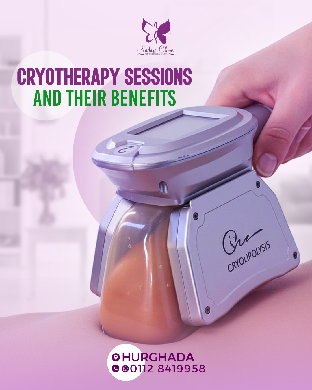 Cryotherapy sessions and their benefits in Hurghada